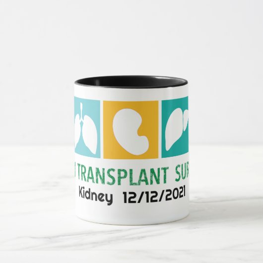 Tasse der Organtransplantation (Zentrum)