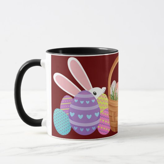 Tasse der Osterhasen- und Eierkörbe (Links)