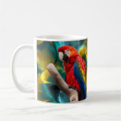 Tasse der Papageien-Kunst-1 (Links)