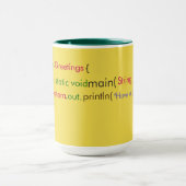 Tasse der Pausenzeit (Zentrum)