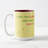 Tasse der Pausenzeit (Links)