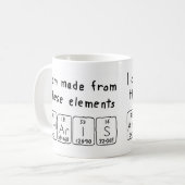 Tasse der Periodenbezeichnung Amaris (Vorderseite Links)