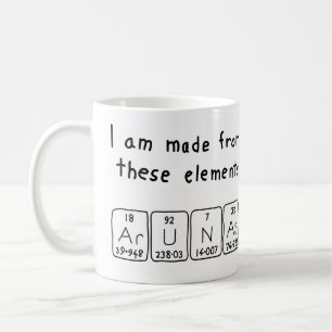 Tasse der Periodenbezeichnung Arunas
