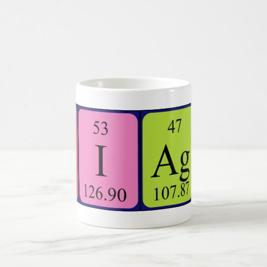 Tasse der Periodenbezeichnung Tiago (Mittel)