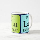 Tasse der periodischen Tabelle (VorderseiteRechts)