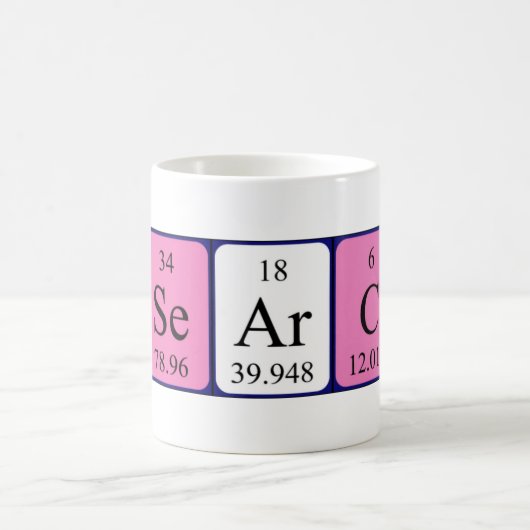 Tasse der periodischen Tabelle (Mittel)