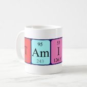 Tasse der periodischen Tabelle (Vorderseite Links)