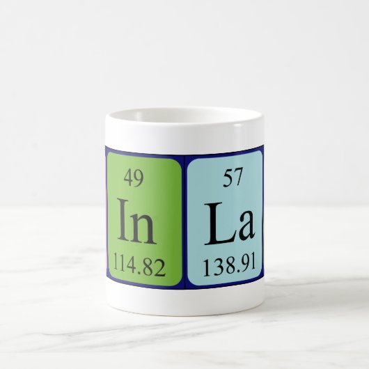 Tasse der periodischen Tabelle (Mittel)