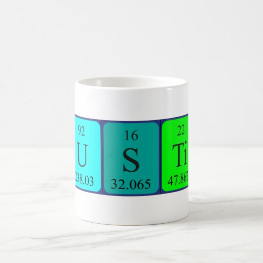 Tasse der periodischen Tabelle (Mittel)