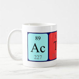Tasse der periodischen Tabelle