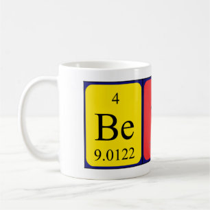 Tasse der periodischen Tabelle