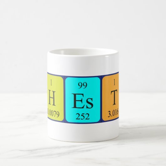 Tasse der periodischen Tabelle (Mittel)