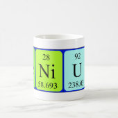 Tasse der periodischen Tabelle des Genies (Mittel)