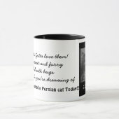 Tasse der persischen Katzen der Liebe I! (Zentrum)