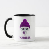 Tasse der personalisierten Alien (Links)