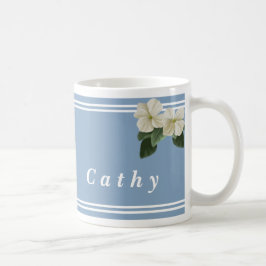 Tasse der personalisierten Blume