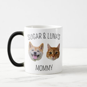 Tasse der personalisierten Katze, Tasse für die Ma