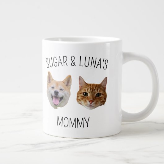 Tasse der personalisierten Katze, Tasse für die Ma (Rechts)