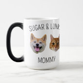 Tasse der personalisierten Katze, Tasse für die Ma (Links)