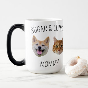 Tasse der personalisierten Katze, Tasse für die Ma