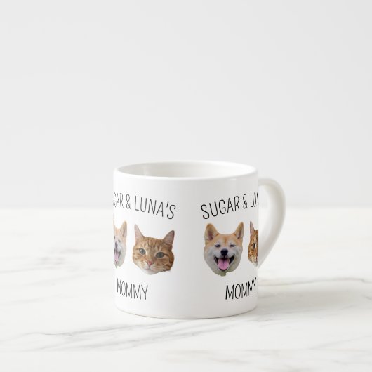 Tasse der personalisierten Katze, Tasse für die Ma (Vorderseite Rechts)