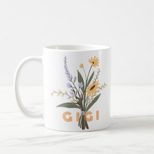 Tasse der personalisierten Keramik (Links)