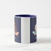 Tasse der personalisierten Keramik (Zentrum)