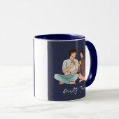 Tasse der personalisierten Keramik (VorderseiteRechts)