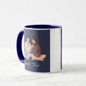 Tasse der personalisierten Keramik (Vorderseite Links)