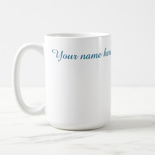 Tasse der personalisierten Keramik - Individuelle (Links)