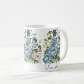 Tasse der personalisierten Morgenglorien (VorderseiteRechts)