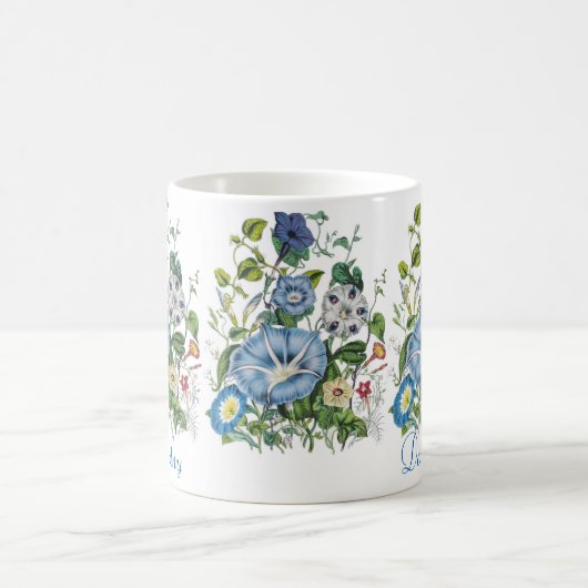 Tasse der personalisierten Morgenglorien (Mittel)