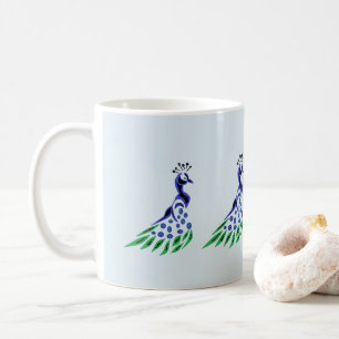 Tasse: Der Pfau Kaffeetasse