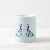 Tasse: Der Pfau Kaffeetasse (Mittel)