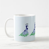 Tasse: Der Pfau Kaffeetasse (Links)