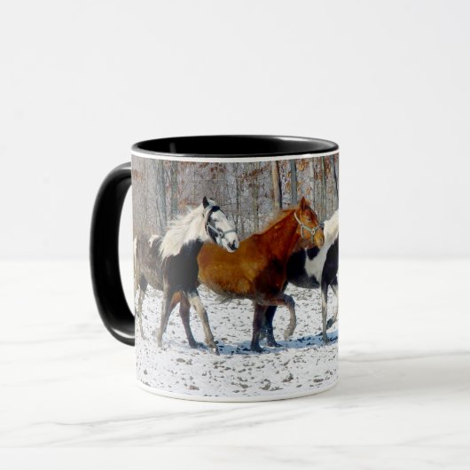 Tasse der Pferd 03 (Vorderseite Links)