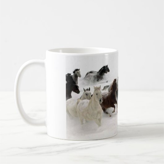 Tasse der Pferd 04 (Links)