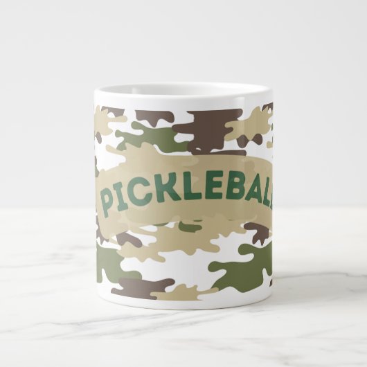 Tasse der Pickleball-Camouflage (Vorderseite)