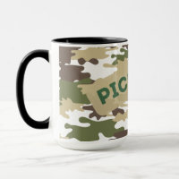 Tasse der Pickleball-Camouflage