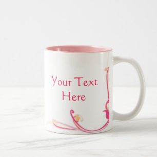 Tasse der Pink-Blume