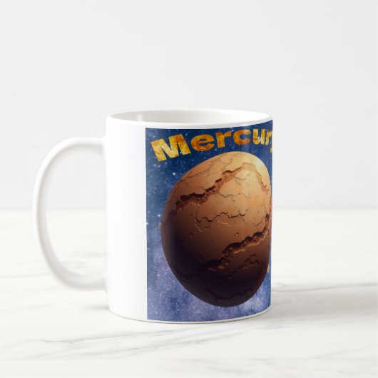 Tasse der Planeten im Sonnensystem (Links)