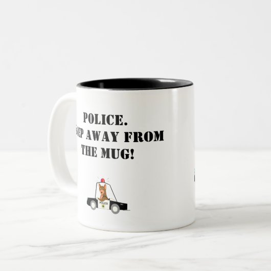 Tasse der Polizeibeamten (Vorderseite Links)