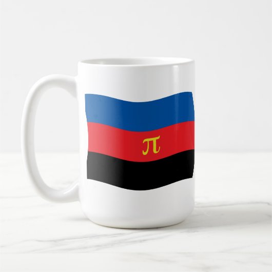 Tasse der Polyamory-Flagge (Links)