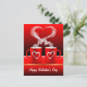 Tasse der Postkarte Liebe (Stehend Vorderseite)