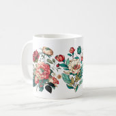 Tasse der Pressen der Blume, Boho-Wildblumen-Kerns (Vorderseite Links)