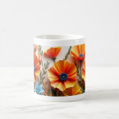 Tasse der Prestige-Blume, Boho-Wildblume-Kernstück (Mittel)