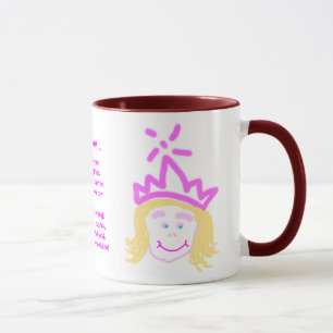 Tasse der Prinzessin am Muttertag