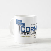 Tasse der Produktions-Corner10 (weiß) (Vorderseite Links)