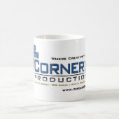 Tasse der Produktions-Corner10 (weiß) (Mittel)