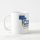 Tasse der Produktions-Corner10 (weiß) (Links)
